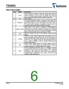 浏览型号TS3003ITD1033T的Datasheet PDF文件第6页