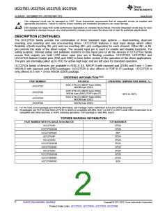 浏览型号UCC27524DGNR的Datasheet PDF文件第2页