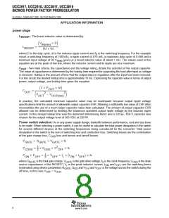 浏览型号UCC3818N的Datasheet PDF文件第8页
