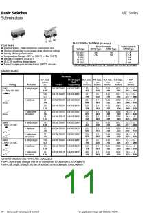 浏览型号UX10C10C01的Datasheet PDF文件第11页