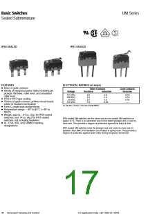 浏览型号UX10C10C01的Datasheet PDF文件第17页