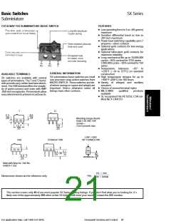 浏览型号UX10C10C01的Datasheet PDF文件第21页