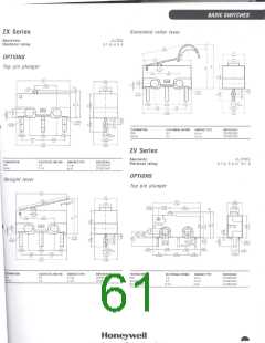 浏览型号UX10C10C01的Datasheet PDF文件第61页