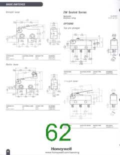 浏览型号UX10C10C01的Datasheet PDF文件第62页