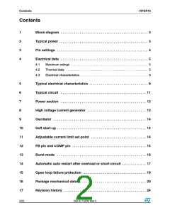 浏览型号VIPER16HD的Datasheet PDF文件第2页