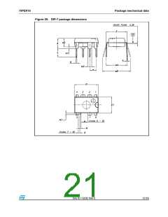 浏览型号VIPER16HD的Datasheet PDF文件第21页
