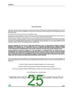 浏览型号VIPER16HD的Datasheet PDF文件第25页