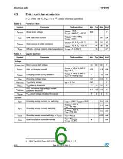 浏览型号VIPER16HD的Datasheet PDF文件第6页