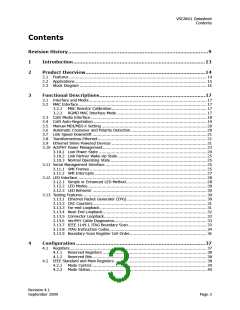 浏览型号VSC8601XKN的Datasheet PDF文件第3页