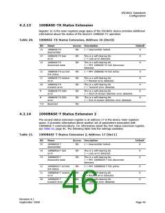 浏览型号VSC8601XKN的Datasheet PDF文件第46页