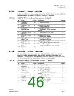 浏览型号VSC8601XKN的Datasheet PDF文件第46页