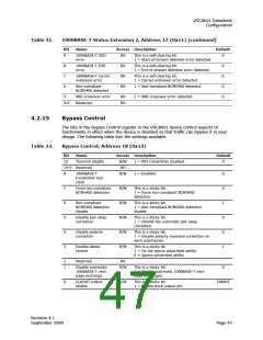 浏览型号VSC8601XKN的Datasheet PDF文件第47页