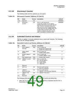 浏览型号VSC8601XKN的Datasheet PDF文件第49页