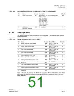 浏览型号VSC8601XKN的Datasheet PDF文件第51页