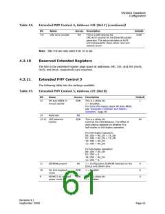 浏览型号VSC8601XKN的Datasheet PDF文件第61页