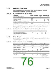 浏览型号VSC8601XKN的Datasheet PDF文件第76页