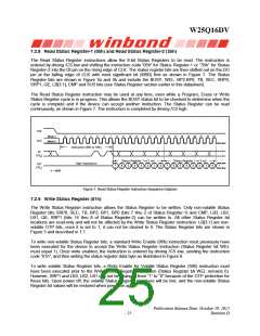 浏览型号W25Q16DVSSIG的Datasheet PDF文件第25页