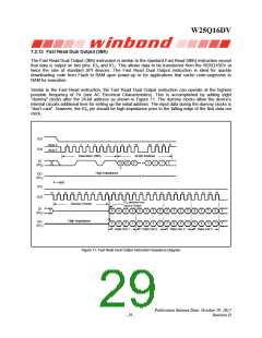 浏览型号W25Q16DVSSIG的Datasheet PDF文件第29页
