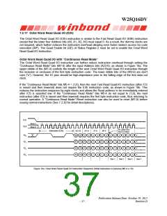 浏览型号W25Q16DVSSIG的Datasheet PDF文件第37页