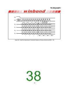 浏览型号W25Q16DVSSIG的Datasheet PDF文件第38页