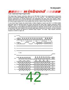 浏览型号W25Q16DVSSIG的Datasheet PDF文件第42页
