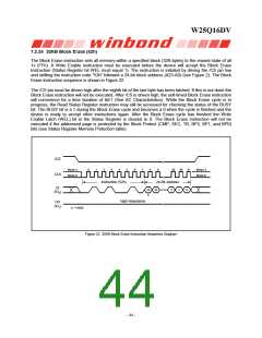 浏览型号W25Q16DVSSIG的Datasheet PDF文件第44页