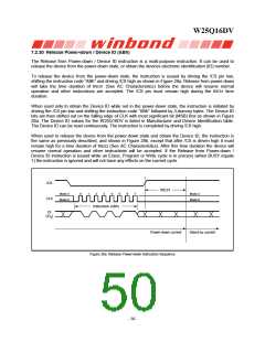 浏览型号W25Q16DVSSIG的Datasheet PDF文件第50页