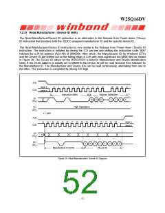 浏览型号W25Q16DVSSIG的Datasheet PDF文件第52页