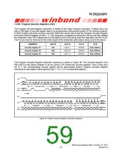 浏览型号W25Q16DVSSIG的Datasheet PDF文件第59页
