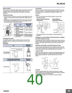浏览型号WL-2A122的Datasheet PDF文件第40页