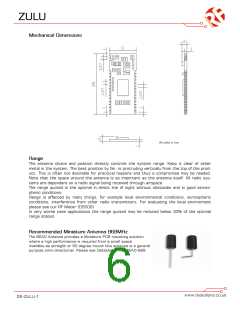 浏览型号ZULU-868-SO的Datasheet PDF文件第6页