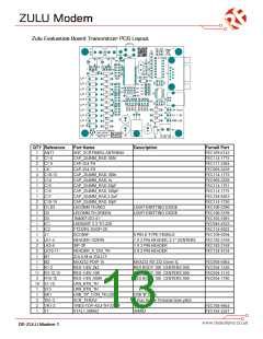 浏览型号ZULU-M868的Datasheet PDF文件第13页