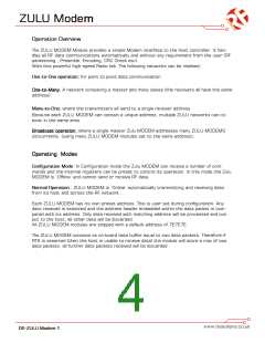 浏览型号ZULU-M868的Datasheet PDF文件第4页