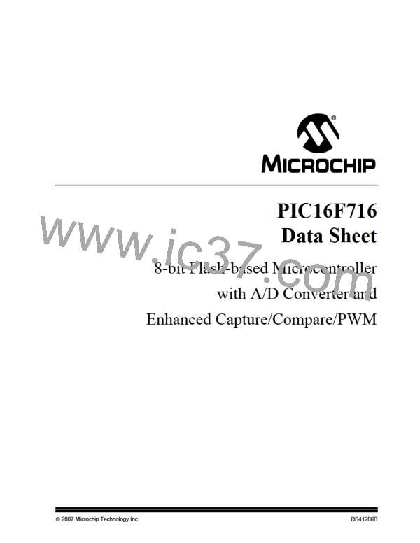 PIC16F716-I-P图片预览