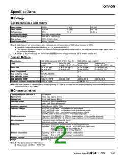浏览型号G6B-48BND的Datasheet PDF文件第2页