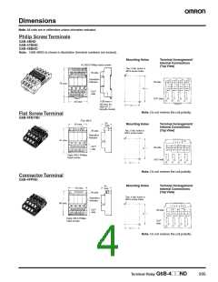 浏览型号G6B-48BND的Datasheet PDF文件第4页