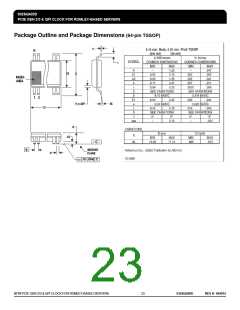 浏览型号ICS932SQ420DGLF的Datasheet PDF文件第23页