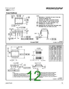 浏览型号IRS2003STRPBF的Datasheet PDF文件第12页