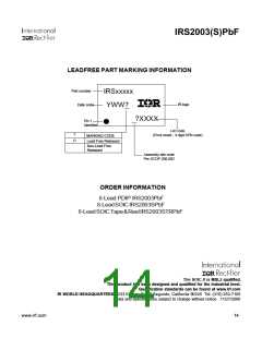 浏览型号IRS2003STRPBF的Datasheet PDF文件第14页