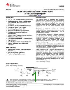 浏览型号LM2596T-5.0的Datasheet PDF文件第1页