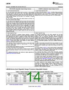 浏览型号LM2596T-5.0的Datasheet PDF文件第14页