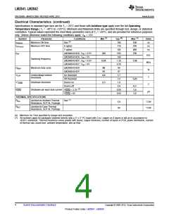 浏览型号LM2842YMK-ADJL/NOPB的Datasheet PDF文件第4页