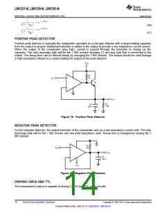 浏览型号LMV331M5的Datasheet PDF文件第14页