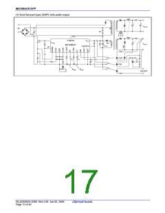 浏览型号M51995AFP-CF0J的Datasheet PDF文件第17页