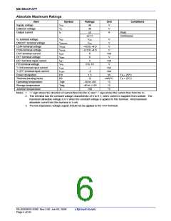 浏览型号M51995AFP-CF0J的Datasheet PDF文件第6页