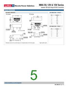 浏览型号NMA0515SC的Datasheet PDF文件第5页