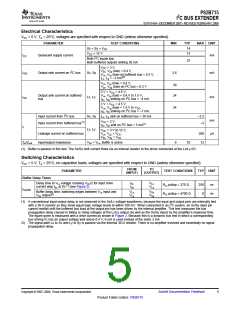 浏览型号P82B715的Datasheet PDF文件第5页
