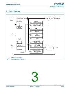 浏览型号PCF8563TS/4的Datasheet PDF文件第3页