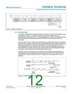 浏览型号PCF8574T-3.518的Datasheet PDF文件第12页