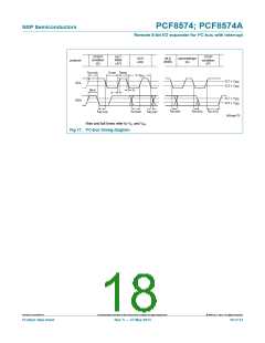 浏览型号PCF8574T-3.518的Datasheet PDF文件第18页